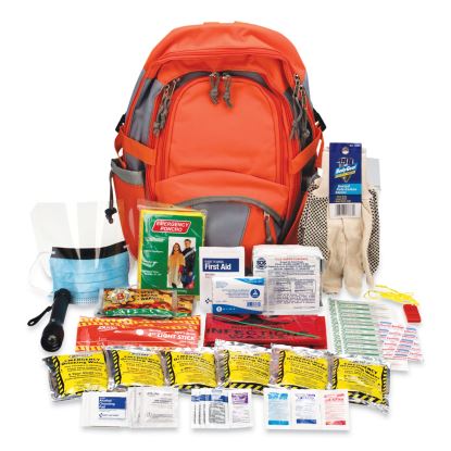 Emergency Preparedness First Aid Backpack, XL, 63 Pieces, Nylon Fabric1
