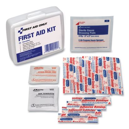 First Aid On the Go Kit, Mini, 13 Pieces, Plastic Case1