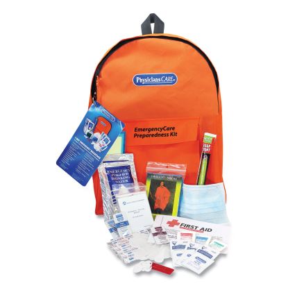 Emergency Preparedness First Aid Backpack, 43 Pieces/Kit1