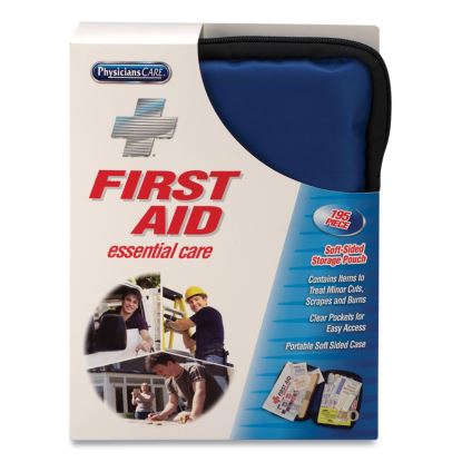 Soft-Sided First Aid Kit for up to 25 People, 195 Pieces, Soft Fabric Case1