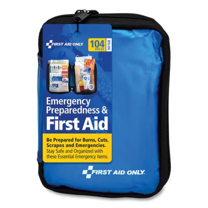 Soft-Sided First Aid and Emergency Kit, 105 Pieces, Soft Fabric Case1