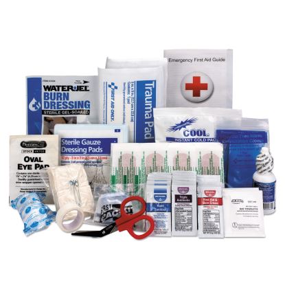 ANSI 2015 Compliant First Aid Kit Refill, Class A, 25 People, 89 Pieces1