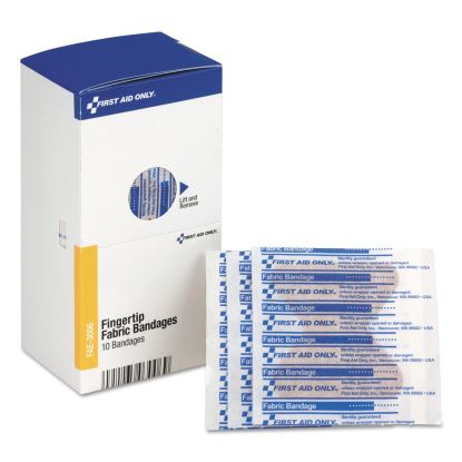 SmartCompliance Fingertip Bandages, 1.88 x 2, 10/Box1