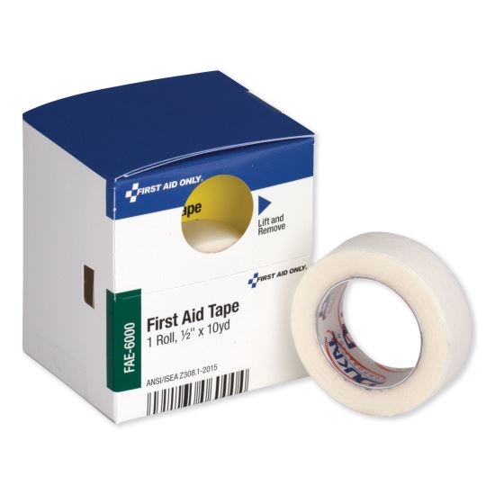 First Aid Tape, 0.5" x 10 yds, White1