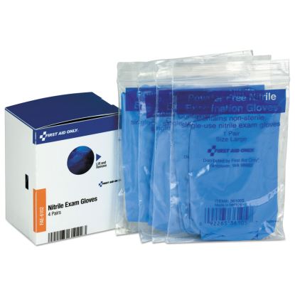 Refill for SmartCompliance General Business Cabinet, Nitrile Exam Gloves, 4 Pair/Box1