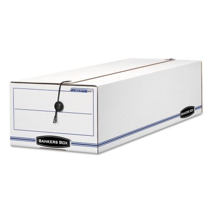 LIBERTY Check and Form Boxes, 9.75" x 23.75" x 6.25", White/Blue, 12/Carton1