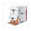 SIDE-TAB Storage Boxes, Letter Files, White/Blue, 12/Carton2