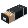STAXONSTEEL Maximum Space-Saving Storage Drawers, Letter Files, 14" x 25.5" x 11.13", Black, 6/Carton2