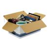 STOR/FILE Medium-Duty Strength Storage Boxes, Legal Files, 15.25" x 24.13" x 10.75", White/Blue, 12/Carton2