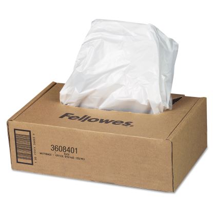 Shredder Waste Bags, 16 to 20 gal Capacity, 50/Carton1