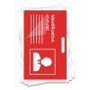 Laminating Pouches, 5 mil, 3.88" x 2.63", Gloss Clear, 25/Pack2