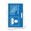 Laminating Pouches, 7 mil, 3.88" x 2.63", Gloss Clear, 100/Pack2