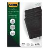 Expressions Classic Grain Texture Presentation Covers for Binding Systems, Black, 11.25 x 8.75, Unpunched, 200/Pack1