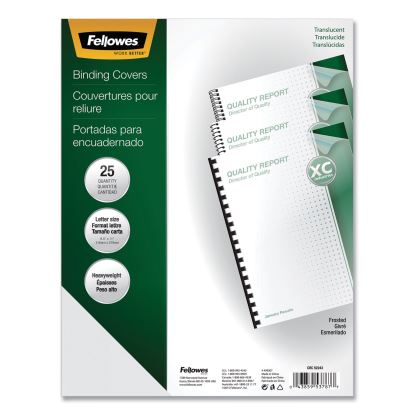 Futura Presentation Covers for Binding Systems, Frost, 11 x 8.5, Unpunched, 25/Pack1