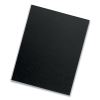 Futura Presentation Covers for Binding Systems, Opaque Black, 11 x 8.5, Unpunched, 25/Pack2