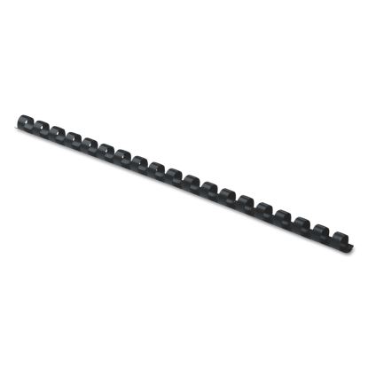 Plastic Comb Bindings, 5/16" Diameter, 40 Sheet Capacity, Black, 100/Pack1