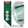 Crystals Transparent Presentation Covers for Binding Systems, Clear, with Square Corners, 11 x 8.5, 3-Hole Punched, 100/Pack1