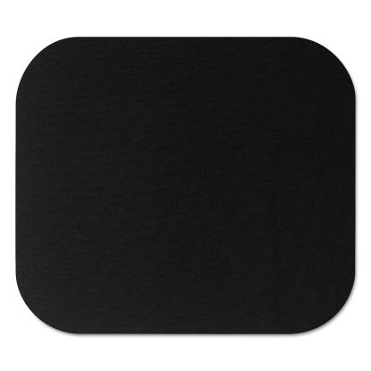 Polyester Mouse Pad, 9 x 8, Black1