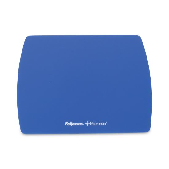 Ultra Thin Mouse Pad with Microban Protection, 9 x 7, Sapphire Blue1