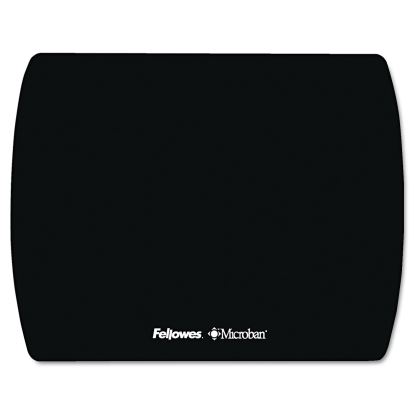 Ultra Thin Mouse Pad with Microban Protection, 9 x 7, Black1