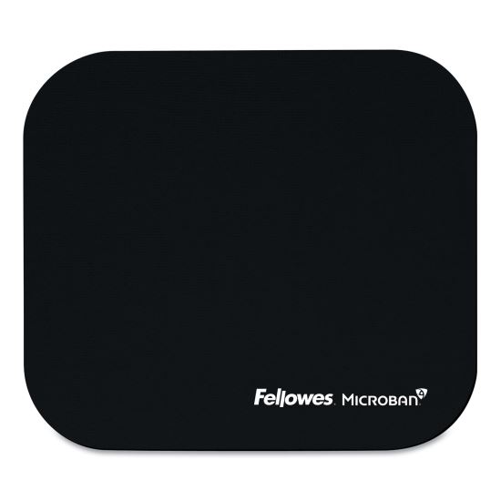 Mouse Pad with Microban Protection, 9 x 8, Black1