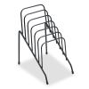 Wire Step File Jr., 6 Sections, DL to A5 Size Files, 4.38" x 6.5" x 7.75", Black1