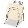 Wire Step File, 8 Sections, Letter to Legal Size Files, 10.13" x 12.13" x 11.19", Black2