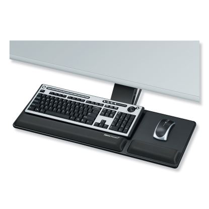 Designer Suites Compact Keyboard Tray, 19w x 9.5d, Black1