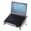 Office Suites Laptop Riser, 15.13" x 11.38" x 4.5" to 6.5", Black/Silver, Supports 10 lbs1