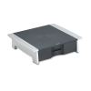 Office Suites Printer/Machine Stand, 21.25 x 18.06 x 5.25, Black/Silver1