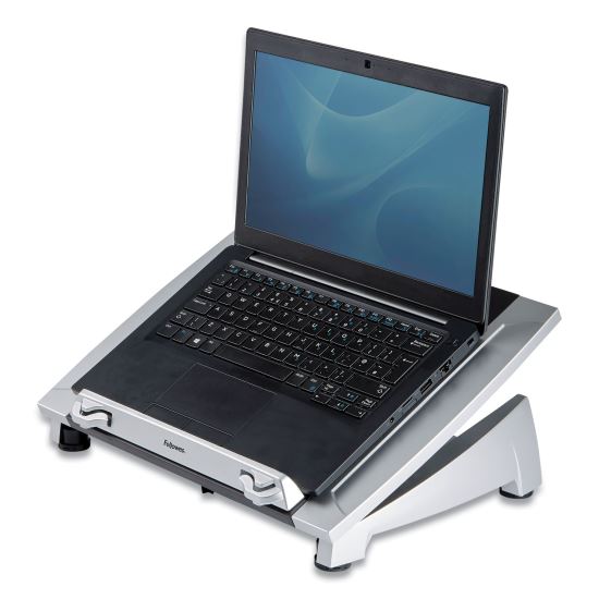 Office Suites Laptop Riser Plus, 15.06" x 10.5" x 6.5", Black/Silver, Supports 10 lbs1