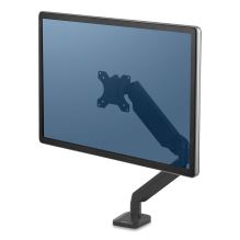 Platinum Series Single Monitor Arm, For 30" Monitors, 360 deg Rotation, 180 deg Tilt, 360 deg Pan, Black, Supports 20 lb1