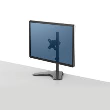 Professional Series Single Freestanding Monitor Arm, For 32" Monitors, 11" x 15.4" x 18.3", Black, Supports 17 lb1