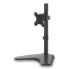 Professional Series Single Freestanding Monitor Arm, For 32" Monitors, 11" x 15.4" x 18.3", Black, Supports 17 lb2