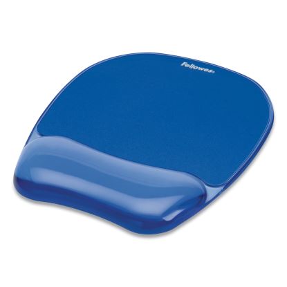 Gel Crystals Mouse Pad with Wrist Rest, 7.87 x 9.18, Blue1
