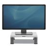 Standard Monitor Riser, For 21" Monitors, 13.38" x 13.63" x 2" to 4", Platinum/Graphite, Supports 60 lbs2
