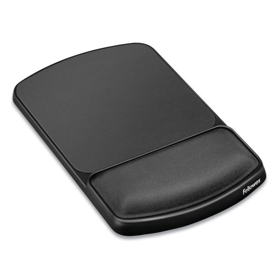 Gel Mouse Pad with Wrist Rest, 6.25 x 10.12, Graphite/Platinum1