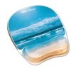 Photo Gel Mouse Pad with Wrist Rest with Microban Protection, 7.87 x 9.25, Sandy Beach Design1