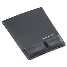 Memory Foam Wrist Support with Attached Mouse Pad, 8.25 x 9.87, Graphite1