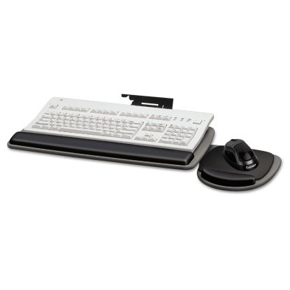 Adjustable Standard Keyboard Platform, 20.25w x 11.13d, Graphite/Black1