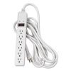 Basic Home/Office Surge Protector, 6 Outlets, 15 ft Cord, 450 Joules, Platinum1