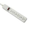 Basic Home/Office Surge Protector, 6 Outlets, 15 ft Cord, 450 Joules, Platinum2