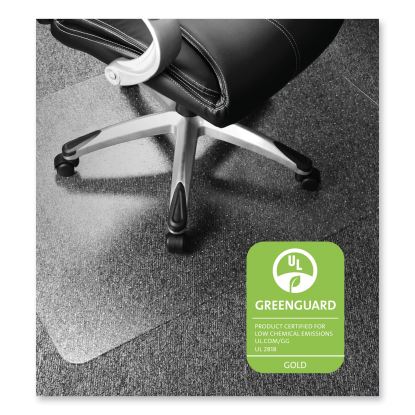 Cleartex Ultimat XXL Polycarb. Square General Office Mat for Carpets, 60 x 60, Clear1