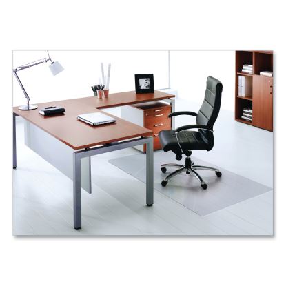Cleartex Ultimat Polycarbonate Chair Mat for Hard Floors, 48 x 60, Clear1