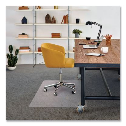 Cleartex Advantagemat Phthalate Free PVC Chair Mat for Low Pile Carpet, 53 x 45, Clear1