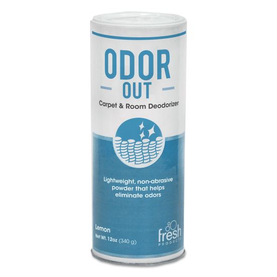 Odor-Out Rug/Room Deodorant, Lemon, 12 oz Shaker Can, 12/Box1