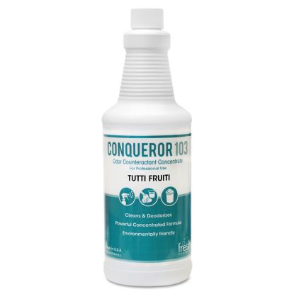 Conqueror 103 Odor Counteractant Concentrate, Tutti-Frutti, 32 oz Bottle, 12/Carton1