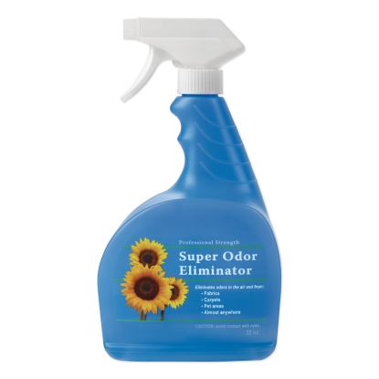 Super Odor Eliminator, 32 oz Spray Bottle, 6/Carton1