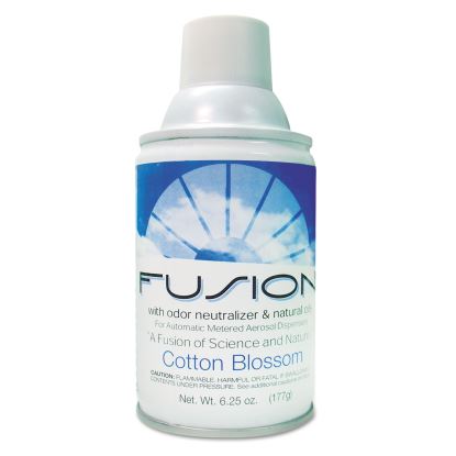 Fusion Metered Aerosols, Cotton Blossom, 6.25 oz Aerosol Spray, 12/Carton1