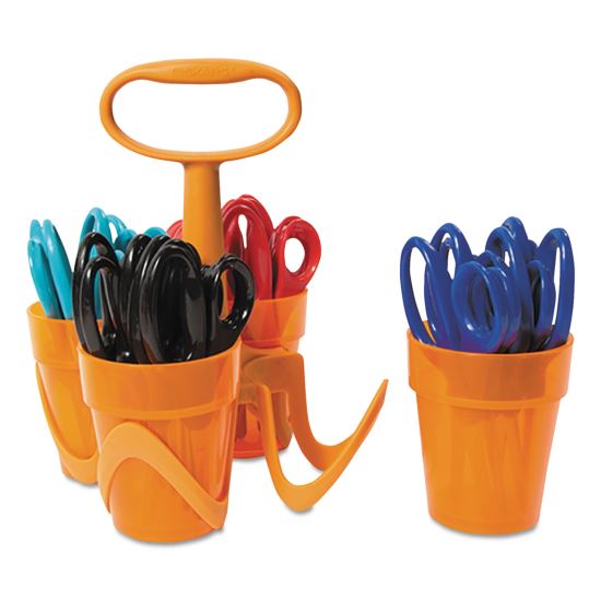 Classpack Caddy, Pointed, Tip, 5" Long, 1.6" Cut Length, Assorted Straight Handles, 24/Set1